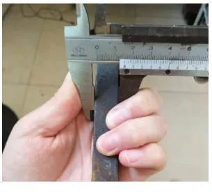 9/16 × 5-1/2 '' Railway Dog Spike Rail Kail