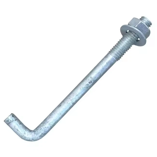 Carbon Steel J Hook Bolt