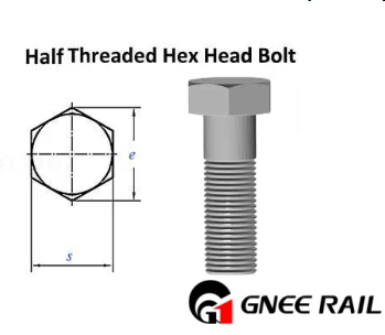 Half Thread Hexagon Bolts