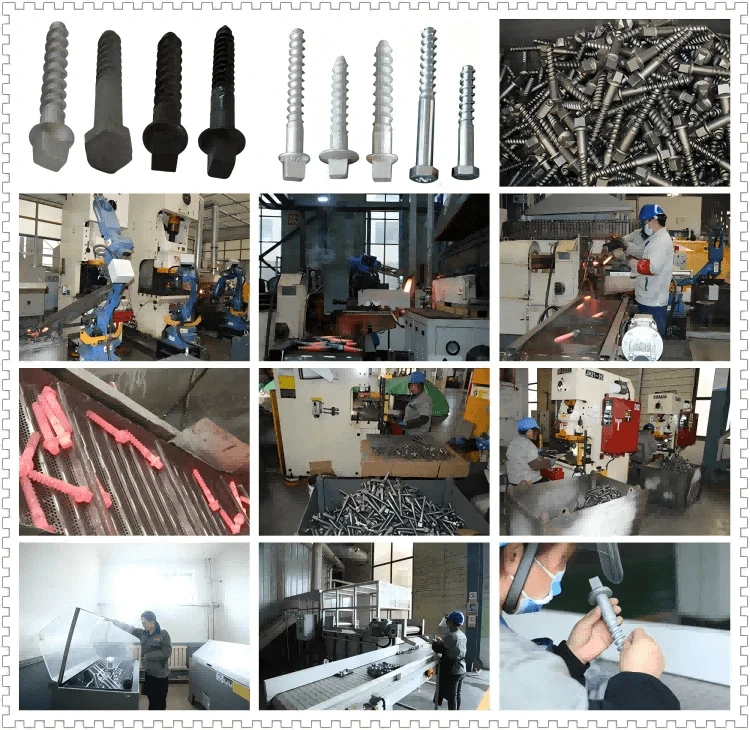 Railway Fastening Screw Spike Railway Fastening Screw Spike